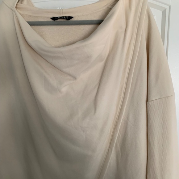 Lauren Ralph Lauren Draped and Hooded LS Cover-up - Picture 2 of 10